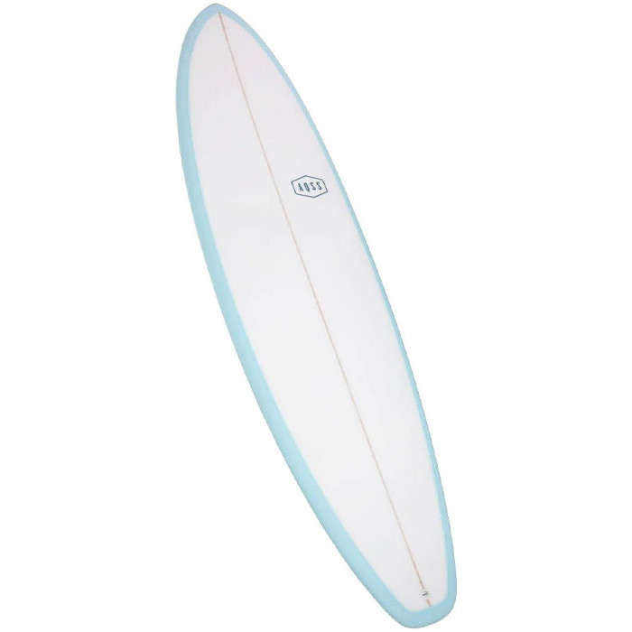 2024 AQSS Mirage Midlength Surfboard 131044 - Blue / White